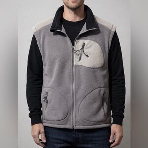 MEC Grey Polartec vest
